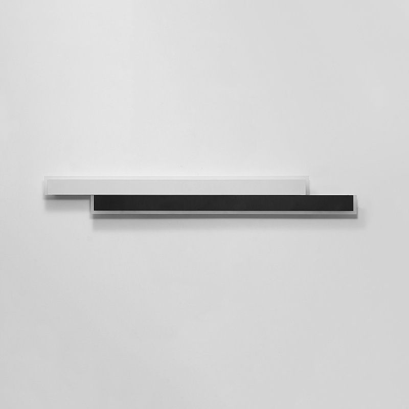 Contemporary Style Linear Wall Mounted Lamps Metal 2 Lights Wall Mounted Lights