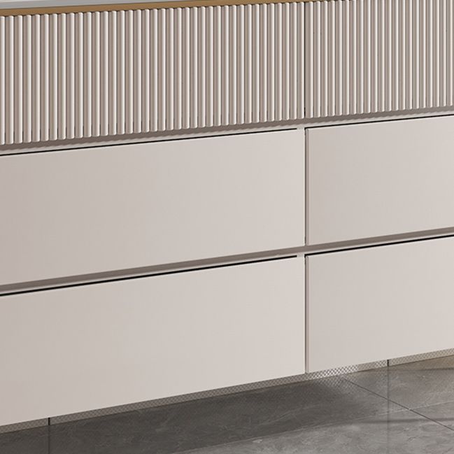 Classic Glam Dresser Stone Storage Chest Dresser with 3/6 Drawers , 15.6 Inch W