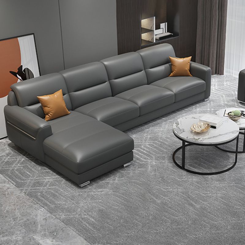 Genuine Leather Sectional/Sofa Modern Sectional for Living Room