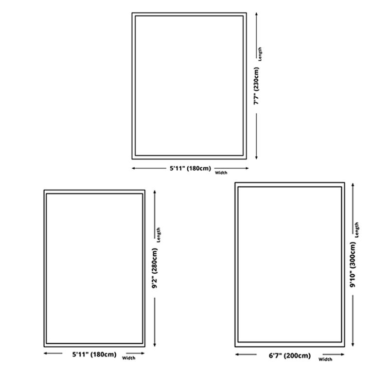 Groen Modern Rug Polyester Grafisch Tapijt Non-Slip Backing Rug voor woningdecoratie