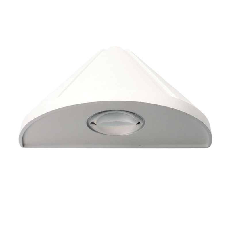 Single Modernism White/Black Wall Mounted Sconce Statement LED Wall Light