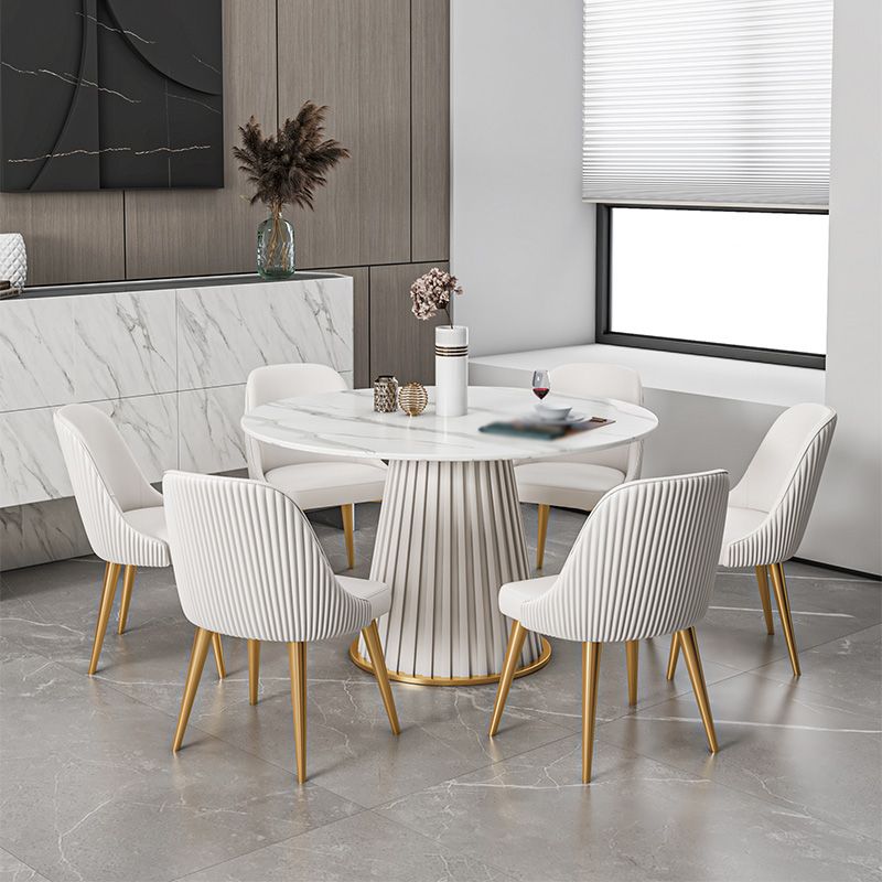 1/2/5/7 Pieces Modern Dining Set Sintered Stone Dining Furniture Set /Separate Items