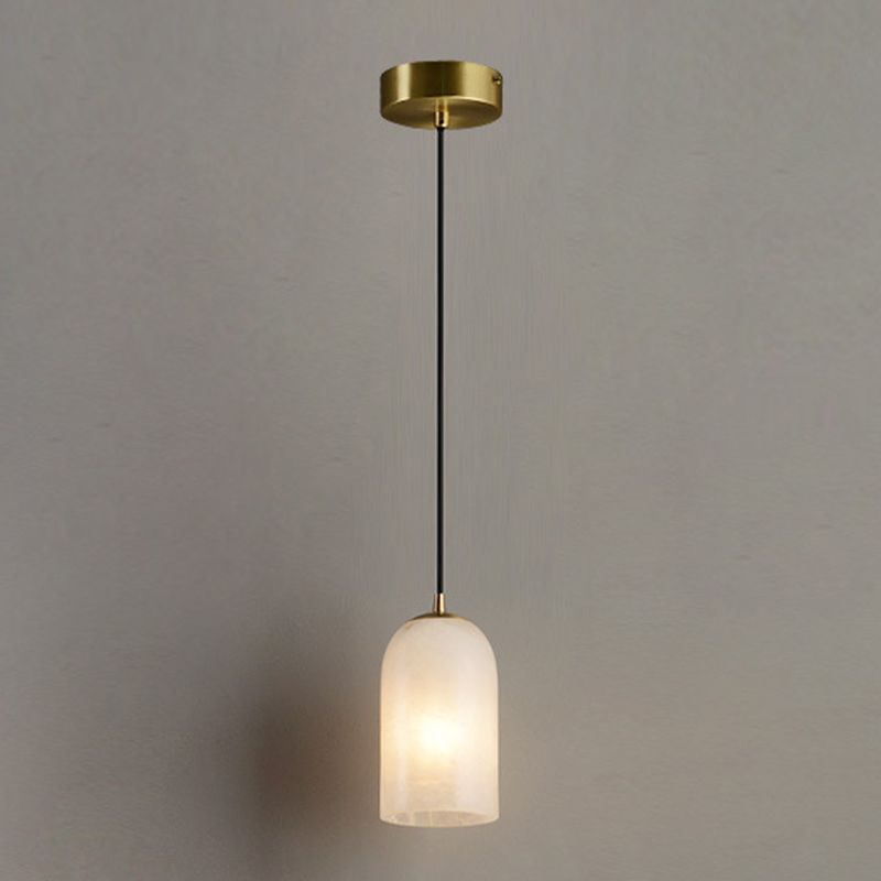 Goldsteinhänge -Leuchten zeitgenössischer Suspensionsanhänger für Schlafzimmer