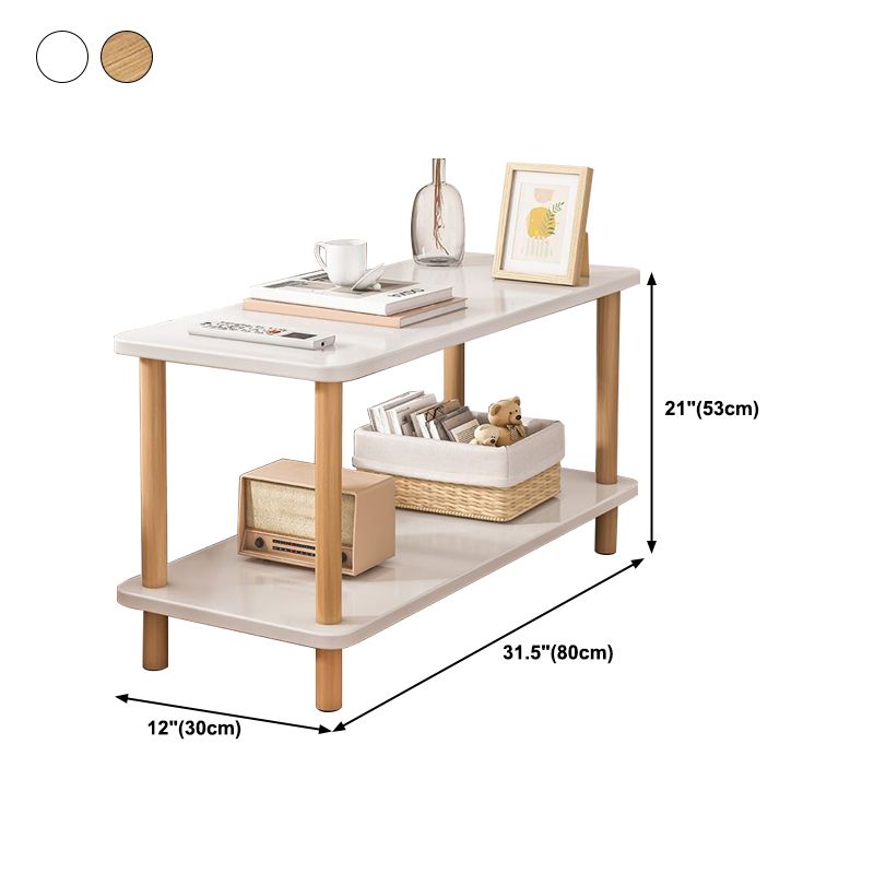 Modern Style Bookshelf in Multiple Colors Engineer Wood Bookcase