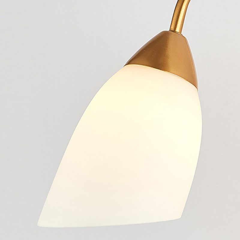Modern Style Wall Light Glass 1 Light Sconces for Living Room
