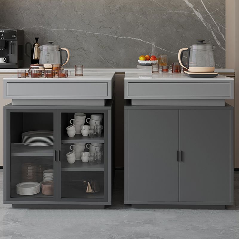 Modern Kitchen Stone Furniture 5 Pcs Multi Purpose Dining Furniture