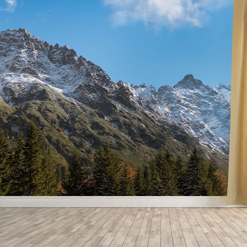 Customized Mountain Landscapes Mural Eco-friendly Wallpaper for Room
