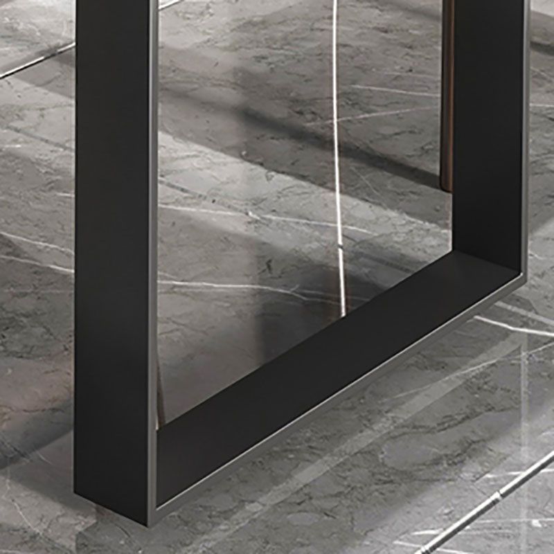 1/2/3/5/7 Pieces Brown Dining Room Set Industrial Style Solid Wood Furniture