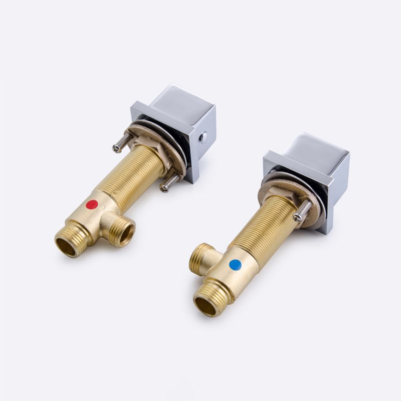Contemporary Bath Faucet Trim Metal Deck Mounted Bathroom Faucet