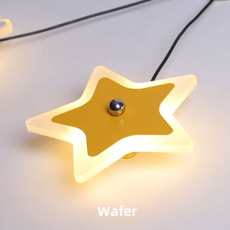 Novelty Cartoon Flush Mount LED Light Kids Style Metal Bedroom Ceiling Light Fixture