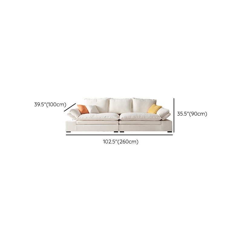 Contemporary Pillow Top Arm Reclining Loveseat Velvet Settee