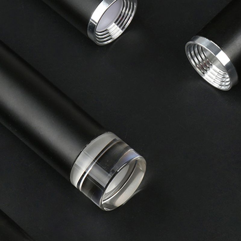 Style moderne linéaire pendant en métal à 1 lumière pour chambre à coucher