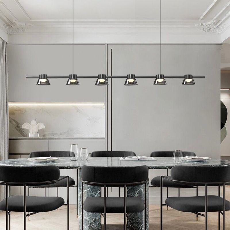 Modern Pendant Lighting Fixtures Glass Island Light Fixture for Living Room