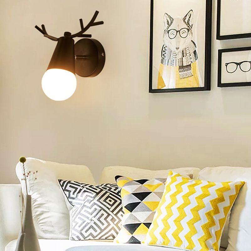 Luz de mini lámpara de bombilla simple contemporánea de la pared de la pared de la pared de macron