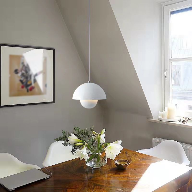 Postmodern Style Unique Shape Pendant Lighting Metal 1 Light Pendant Light for Bedroom