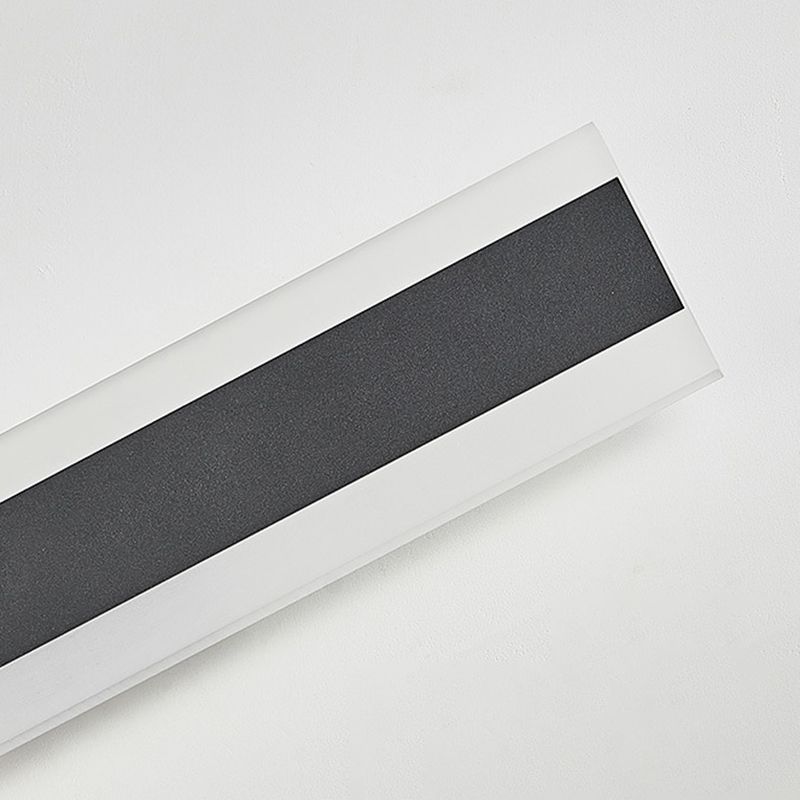 Strip Shape LED Wall Mount Light Modern Style Wall Light with Acrylic Shade for Outdoor