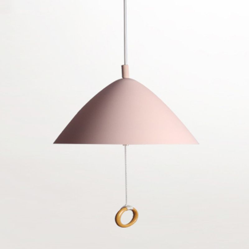 Éclairage suspendu en forme de cône MACARON MACARON MÉTAL 1 PENDANT LEIL