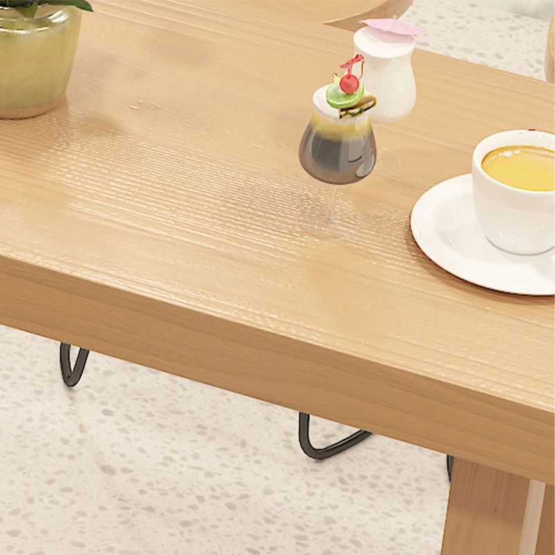 Modern Wooden Bar Counter Table Rectangle Bar Counter Table for Home