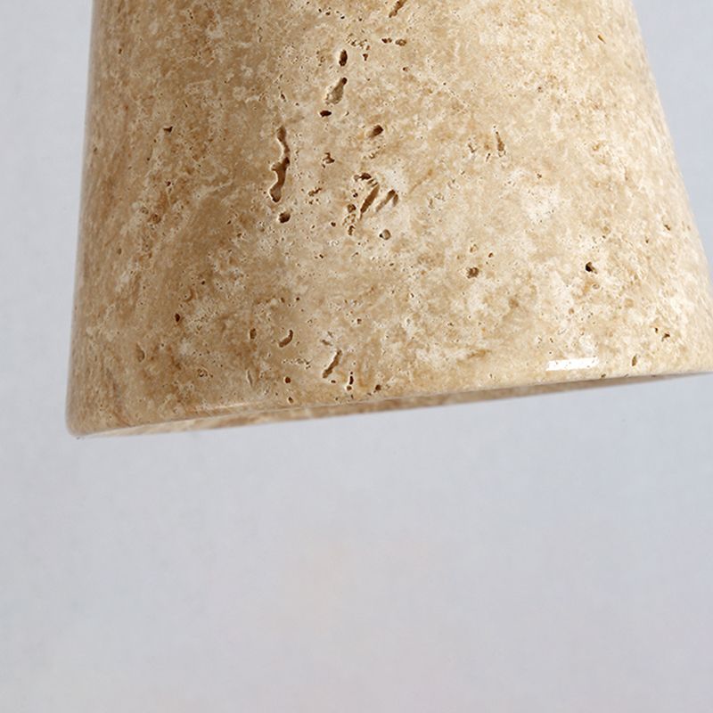 Iluminación de apliques de pared sombreada de piedra iluminación de pared moderna