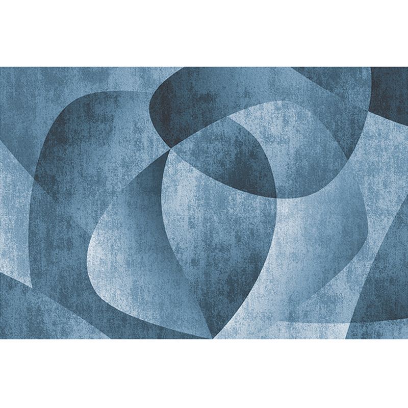 Paars abstract tapijten polyester modern tapijt niet-slip achterste tapijt voor woningdecoratie