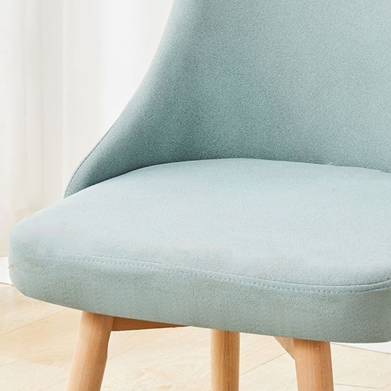 Solid Wood Dining Chair Industrial Style Swivel Side Chair for Dining Room