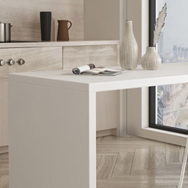 Industrial Style Bar Table Set 1/2/5 Pieces Wood Bar Table with Metal Stools