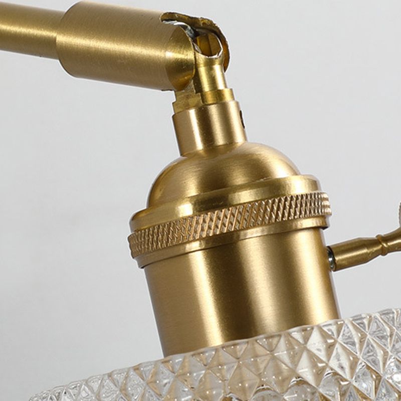 Glass Geometric Wall Sconces Industrial Style 1 Light Wall Mounted Lamps