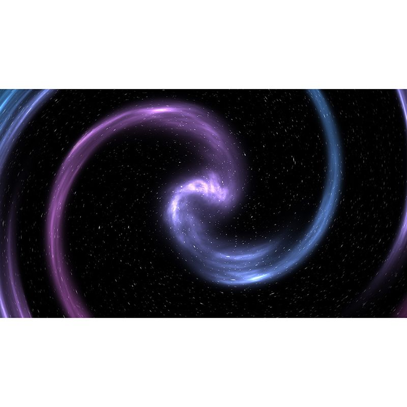 Dazzling Stars Universe Mural Wallpaper Personalized Size Wall Covering for Bedroom