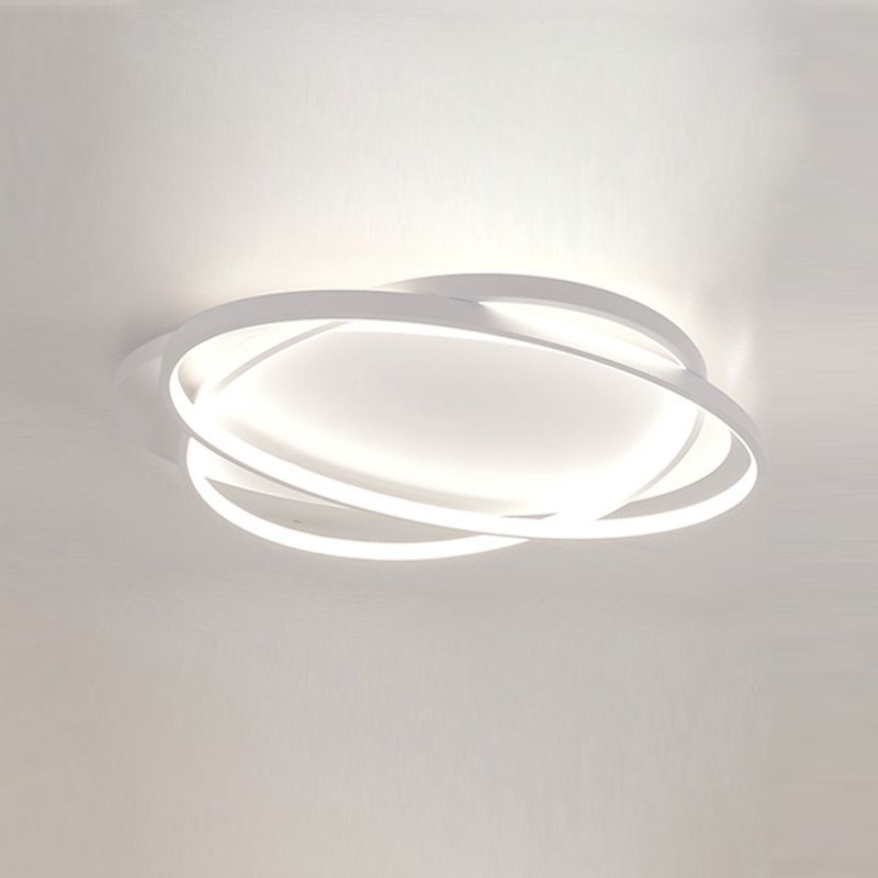 Éclairage de plafond encastré à LED 2 lumières plafonniers modernes pour salon