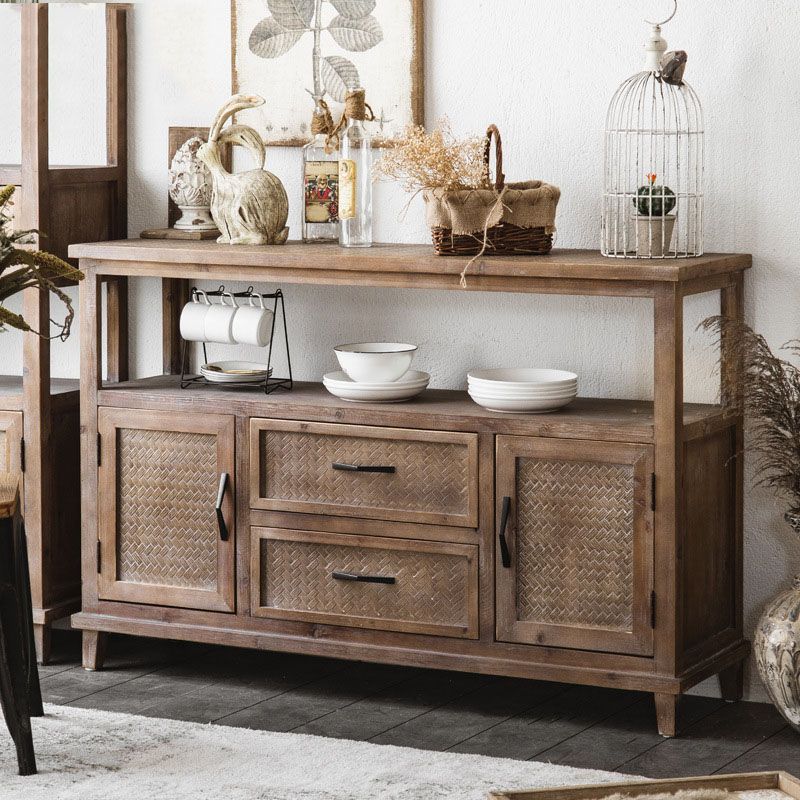 American Traditional Storage Chest Distressed Wood Storage Chest