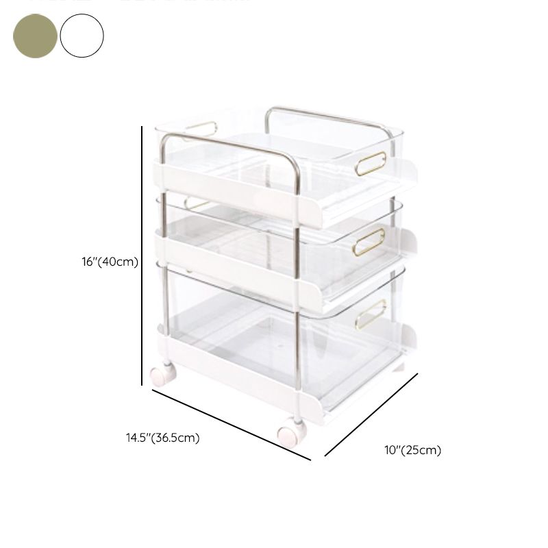 Modern Open Back Standard Bookshelf Plastic Bookcase for Study Room