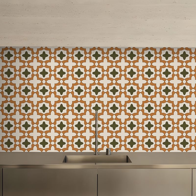 Mosaic Peel & Stick Tile Square Water Resistant Tile for Backsplash Wall