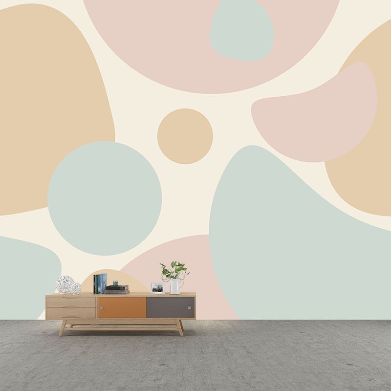 Abstract Pattern Illustration Environment Friendly Mural Wallpaper Bedroom Wall Mural