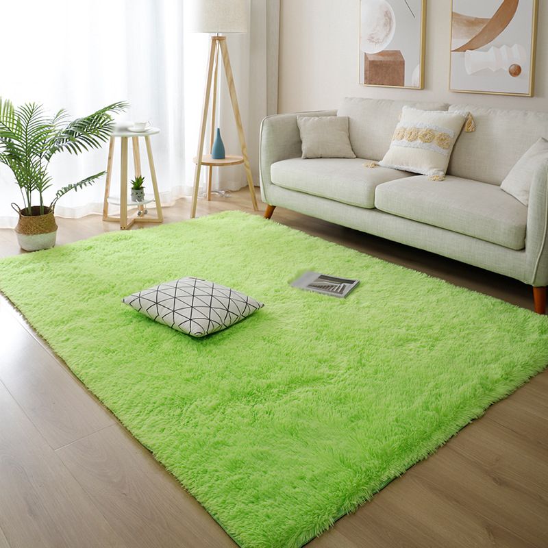 Simple Gradual Change Rug Polyester Modern Rug Stain Resistant Rug for Drawing Room