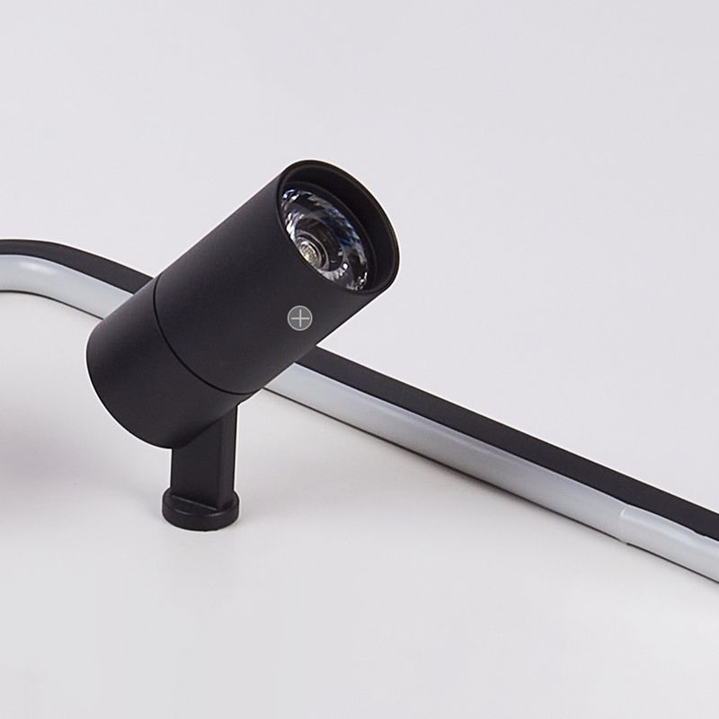 Voyant moderne LED Ultra-slim Square Flush Mount Ceiling Light Bedroom Light Restaurant Light in Nordic Style