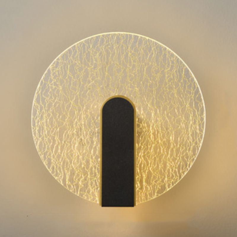 Splique de pared geométrica acrílica Luz LED de luz LED de lujo para escaleras para escaleras