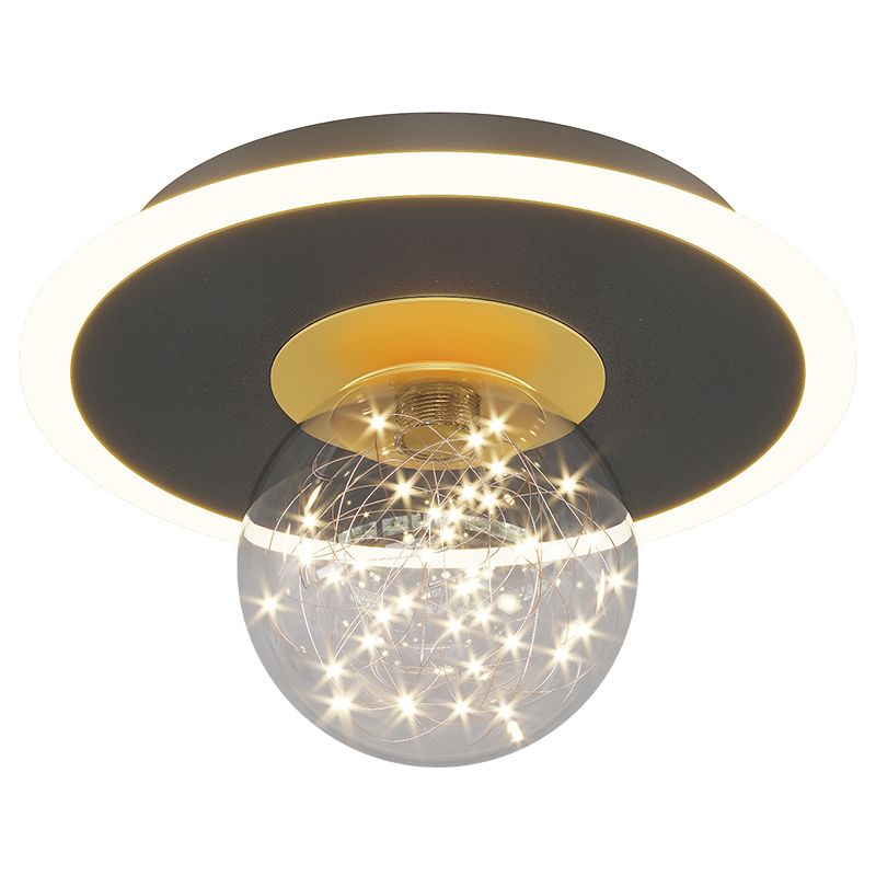 Moderne Deckenleuchte mit 2 Lichtern, LED-Deckenleuchte für die Deckenmontage