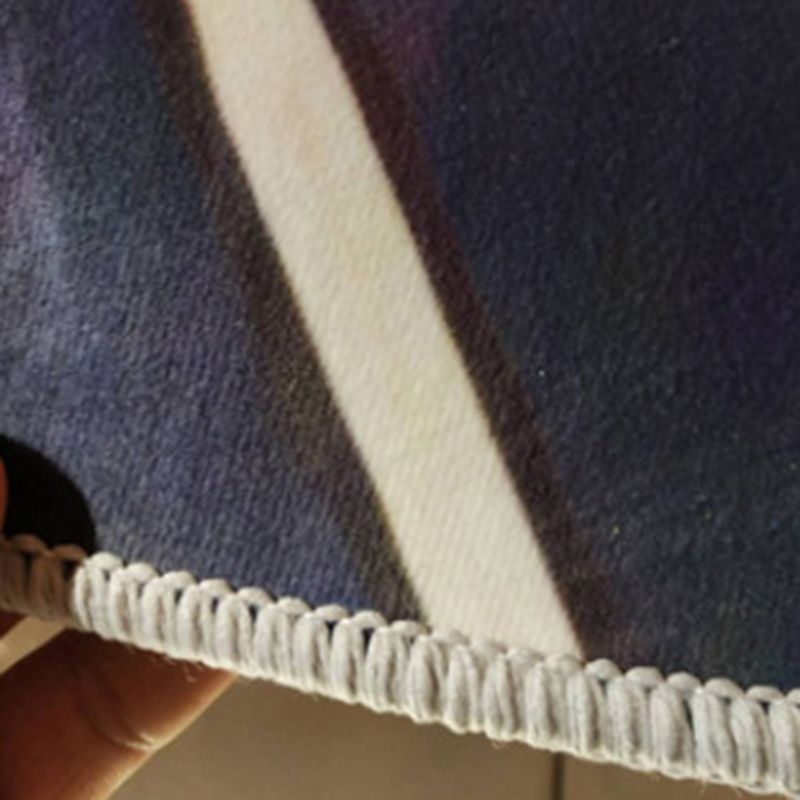 Simplicity Area Rug Geometric Pattern Carpet Polyester Anti-Slip Carpet for Home Decor