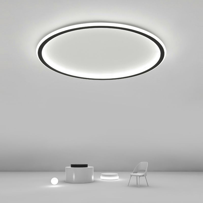 Lampe LED encastrée moderne, barre lumineuse créative pour chambre à coucher