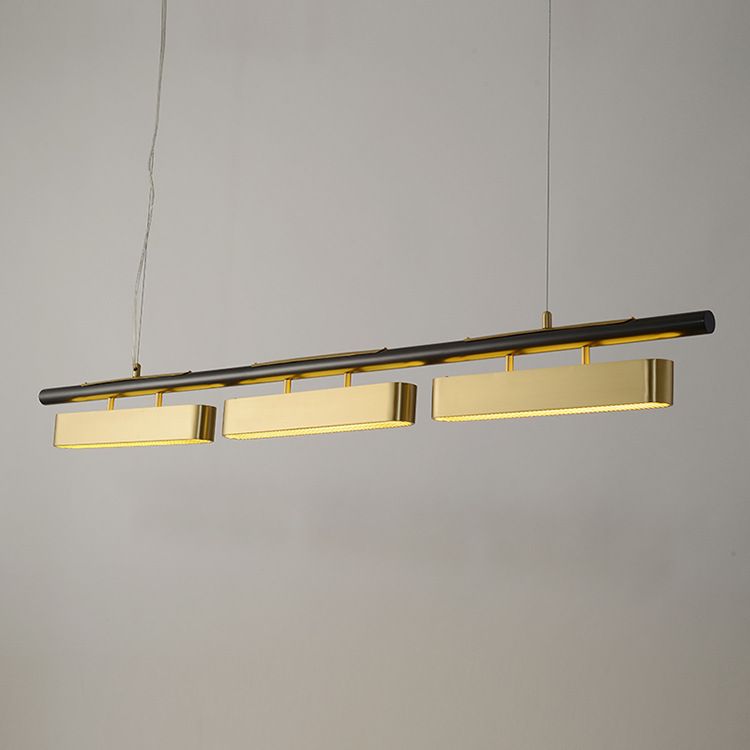 Modern Style LED Stainless Steel Hanging Light Fixture Dining Room Pendant Light