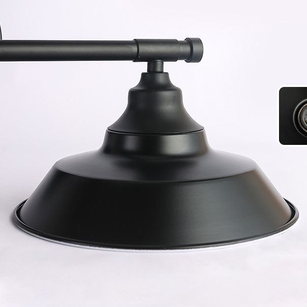 Industrial Metal Vanity Sconce Light Barn Shade Wall Mounted Light for Mirror Cabinet