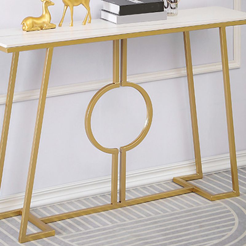 Modern Console Accent Table Antique Finish Sofa Console Table