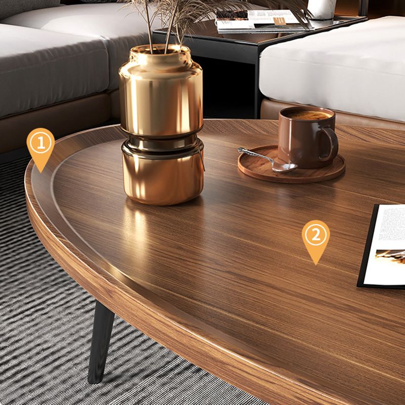 Modern Style Tray Top Coffee Table 3/4 Legs Simple Cocktail Table