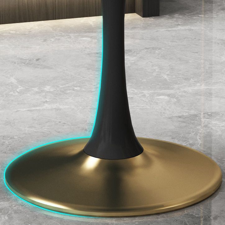 Tavolo da pranzo contemporaneo da 31,5 pollici tavolo rotondo per cucina