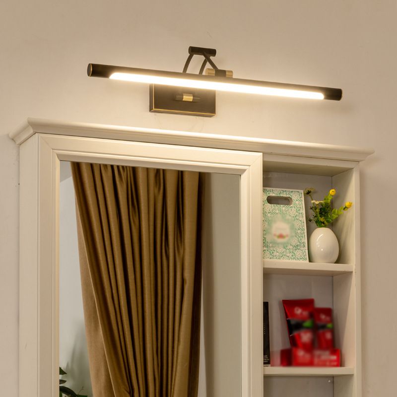 Metal Linear Vanity Wall Sconce Modern Style 1 Light Vanity Lighting Fixtures