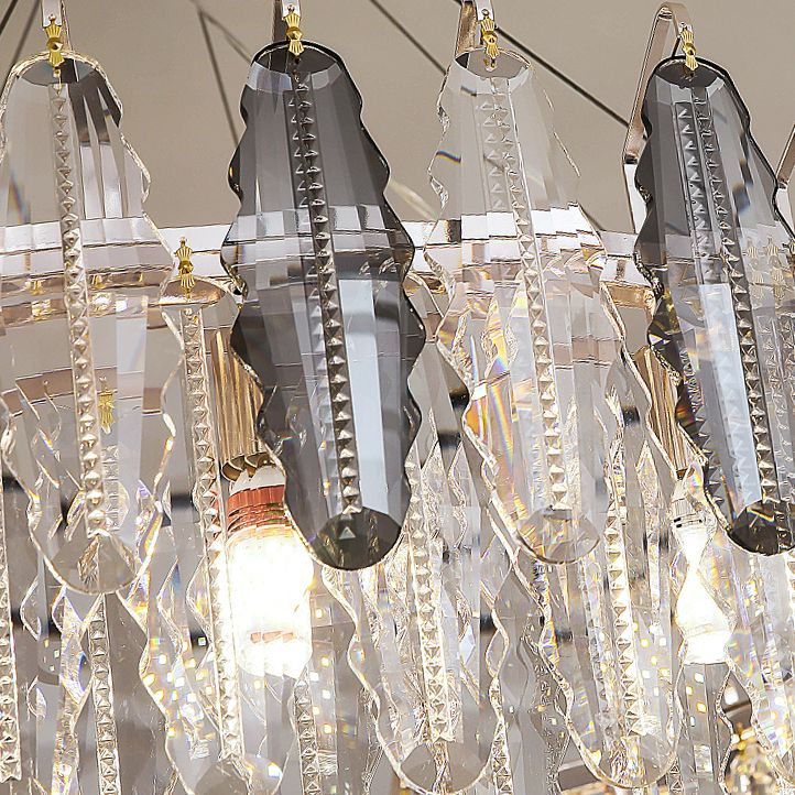 Geometric Hanging Light Fixtures Contemporary Crystal Kitchen Pendant Lights