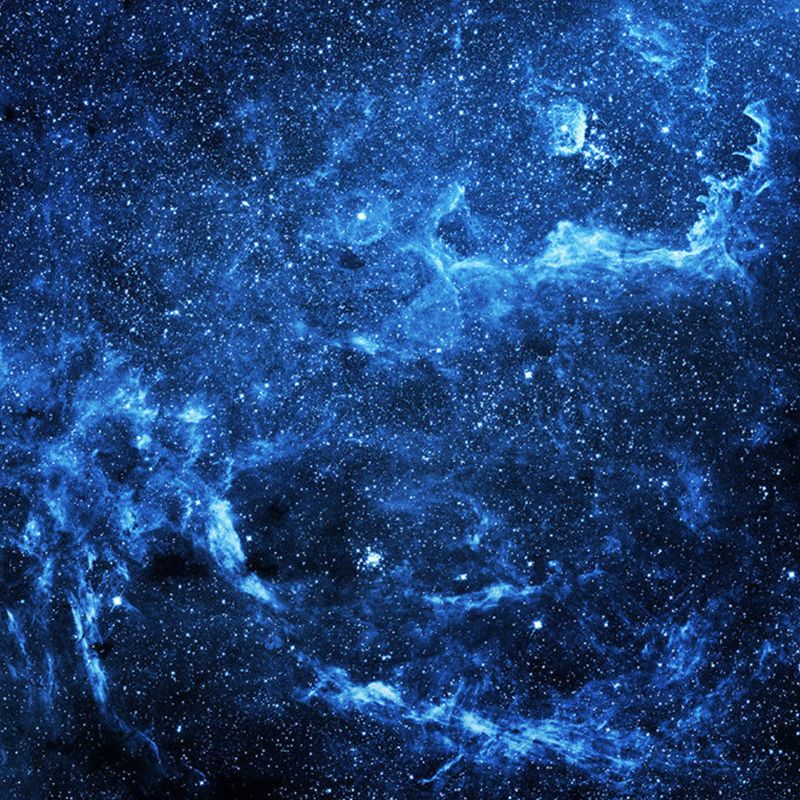 Moisture-Resistant Nebula Wall Mural Decal Personalized Size Simplicity Wall Art for Accent Wall