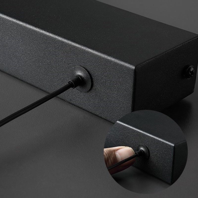 Metal Linear Shade Island Pendant Modern Style 1 Light Island Lighting for Living Room