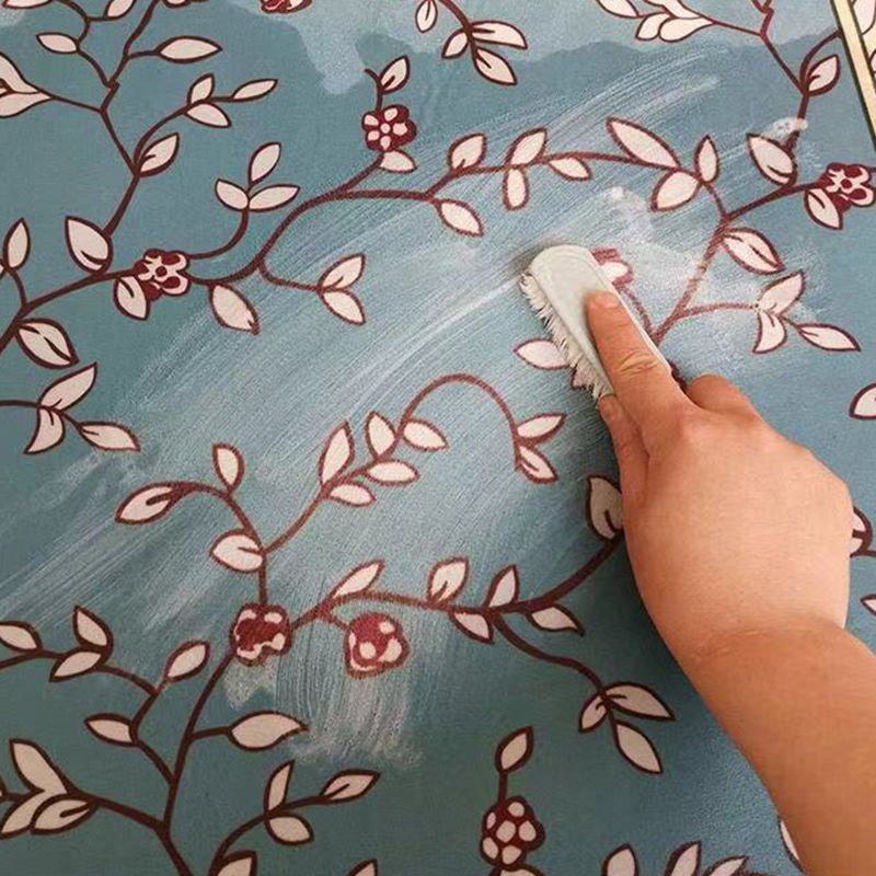 Red Luxury Carpet Polyester Graphic Carpet Stain Resistant Carpet for Home Decor