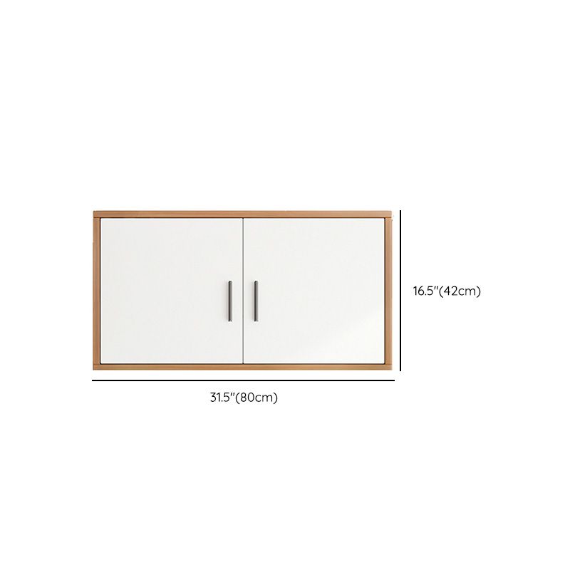 Rectangular Wardrobe Cabinet Modern Simple Wooden Wardrobe Closet